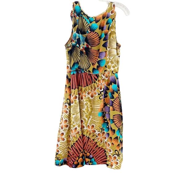 Anthropologie Edme & Esyllte Lappula Silk Midi Dress - Picture 9 of 10